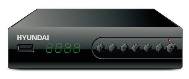Картинка Ресивер Hyundai H-DVB560 приема цифровых телеканалов
