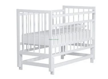 Картинка Кровать детская, с маятником, деревянная