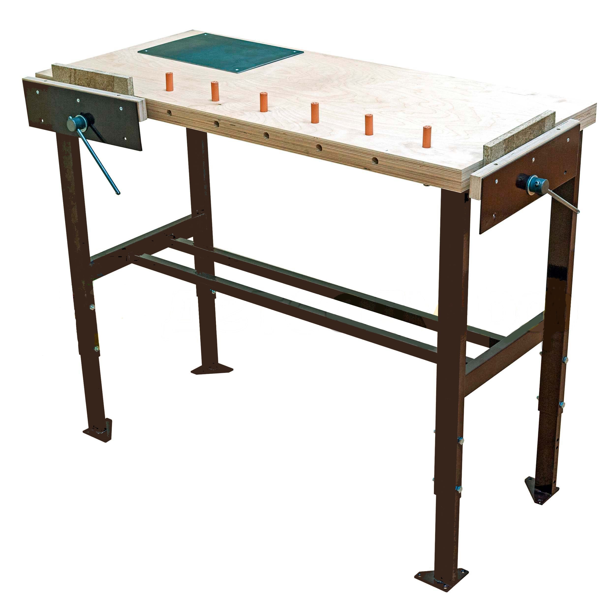 Картинка Верстак комбинированный регулируемый ученический