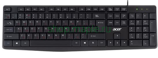 Картинка Клавиатура Acer OKW121 черный USB