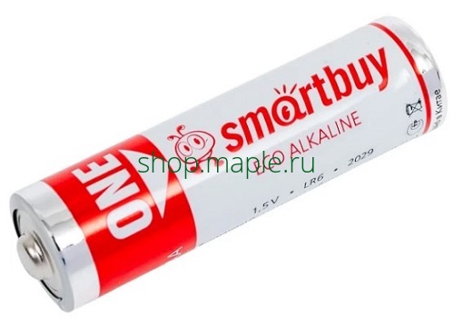 Картинка Батарейка алкалиновая LR6 АА SmartBuy ONE  1шт.