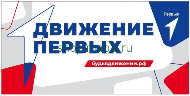 Картинка Баннер Движение Первых (600см*240см)