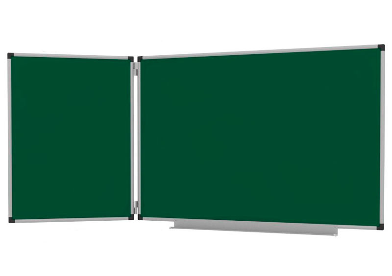 Картинка Доска 2-элементная для мел/маркер 2250x1000x10 мм., слева