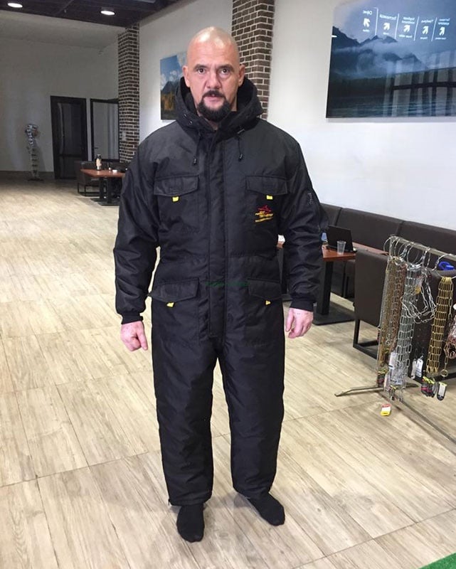 Картинка Комбинезон зимний защитный для дрессировки собак Not cold