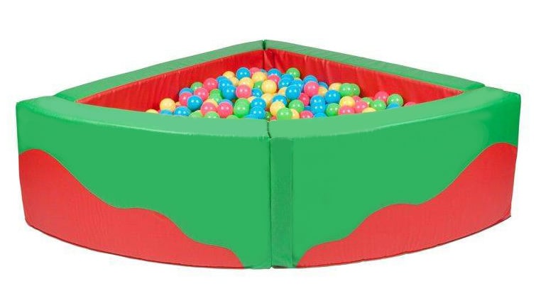 Картинка Бассейн сухой угловой 195х195х70