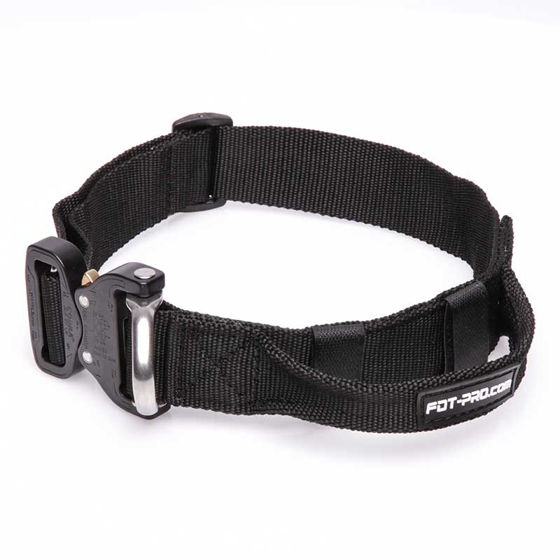 Картинка Ошейник нейлоновый для собак с ручкой King cobra