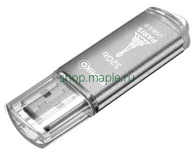 Картинка Флешка FUMIKO PARIS 32GB серебристая USB 2.0
