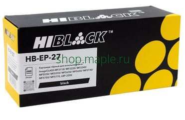 Картинка Картридж Canon EP-27, Hi-Black