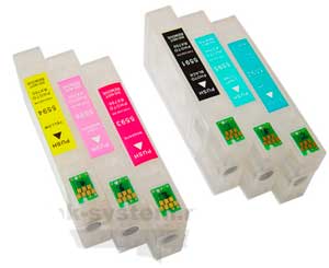 Картинка ПЗ картридж T5591-5596 for Epson Stylus Photo RX700, 6шт