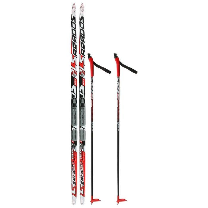 Картинка Комплект лыжный с креплением и палками