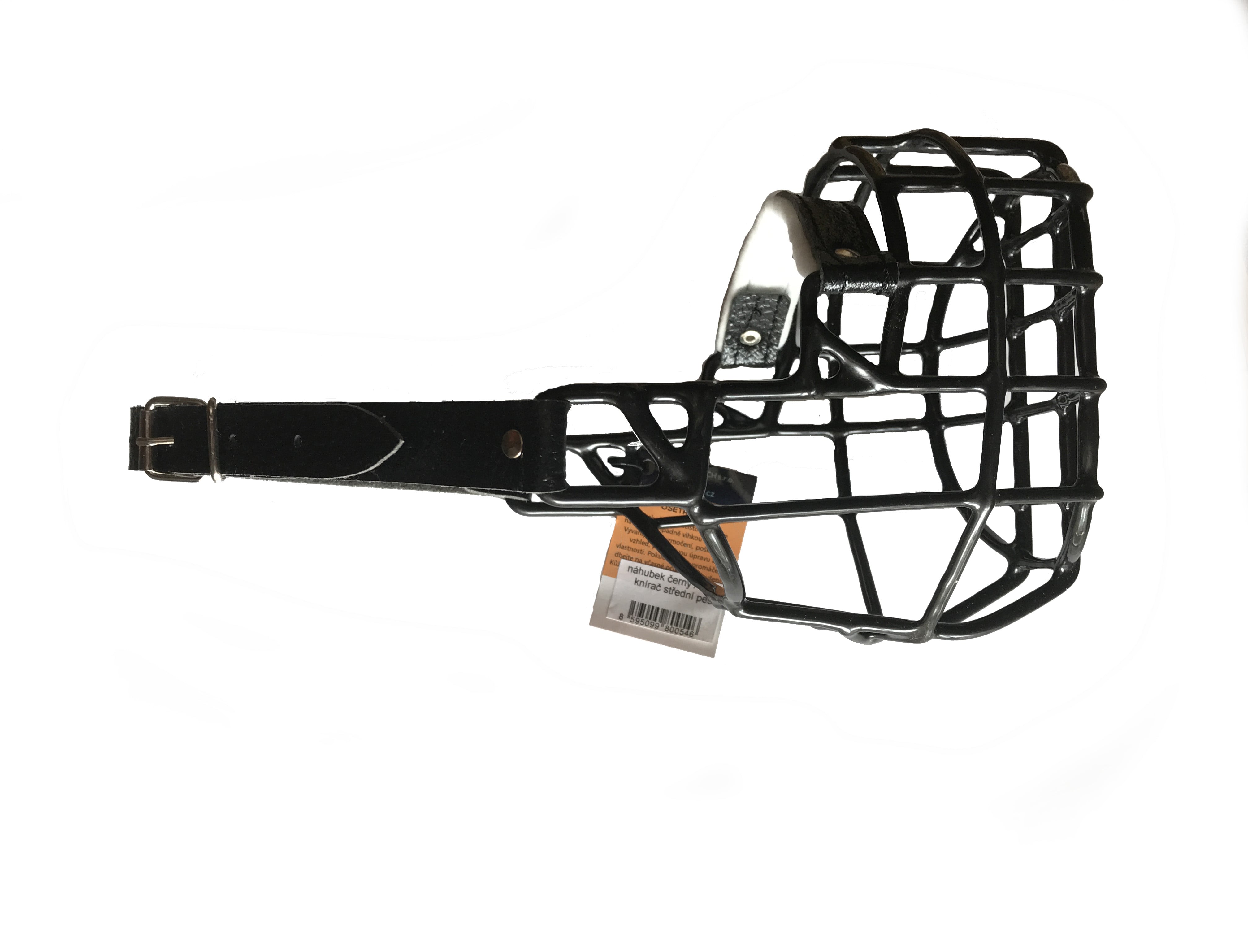 Картинка Намордник CHOPO МИТТЕЛЬШНАУЦЕР КОБЕЛЬ, металл-пластик