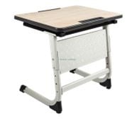 Картинка Стол ученический PU с наклоном столешницы «Оптима» 1 местный ПЕРФО