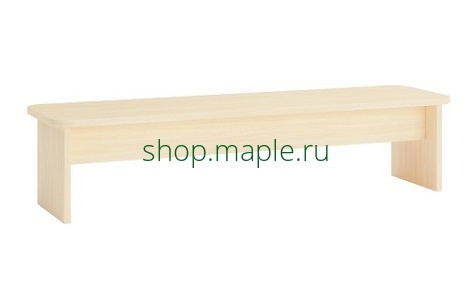 Картинка Лавочка детская 2000*250*320мм, цвет дуб атланта