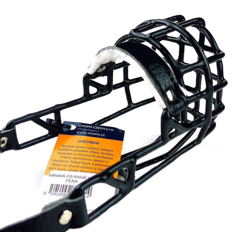 Картинка Намордник CHOPO ЦВЕРГШНАУЦЕР СУКА, металл-пластик