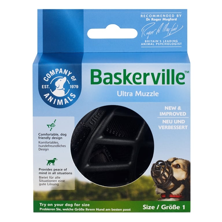 Картинка Намордник Baskerville Ultra для Бишон Фризе, Мальтезе, мини Такса, Той Пудель, Йоркширский терьер