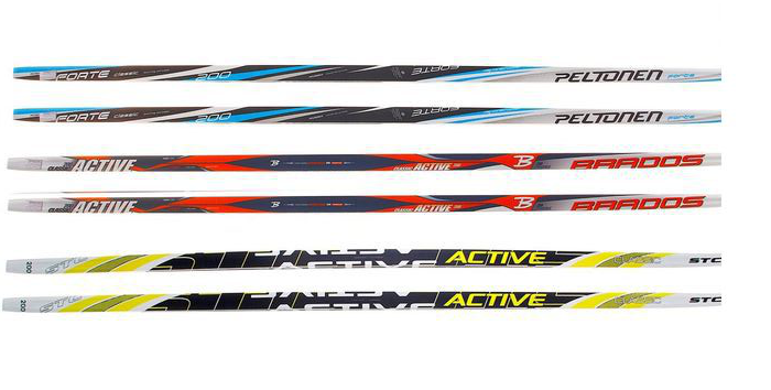 Картинка Лыжи пластик, ЦСТ