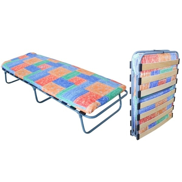 Картинка Кровать раскладная ОТДЫХ с ортопедическим основанием и холконовым матрасом