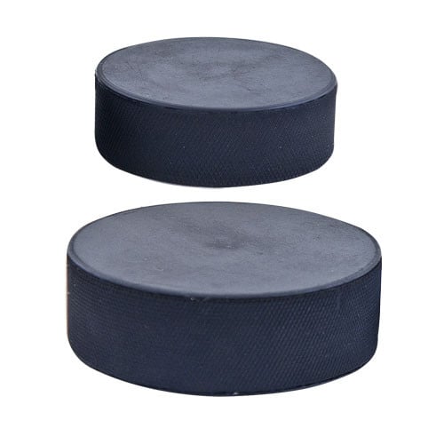 Картинка Шайба хоккейная взрослая, d=7,5 см, h=2,5 см, 170 г