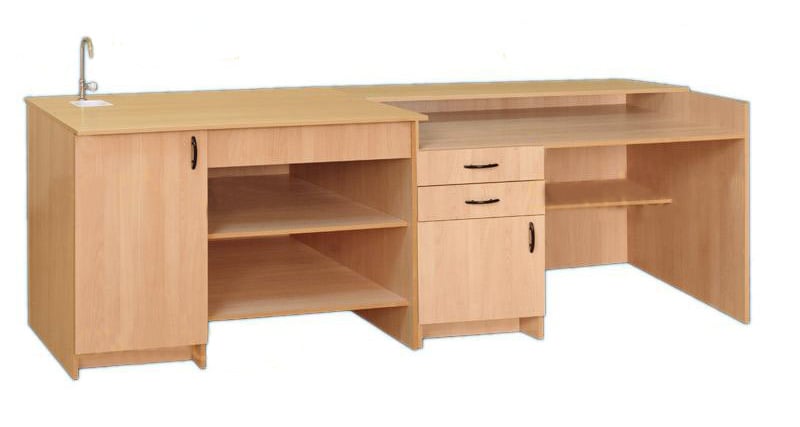 Картинка Комплект столов демонстрационных корпусных для кабинета химии/физики, ЛДСП