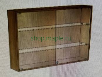 Картинка Витрина настенная 900х150х670, ЛДСП