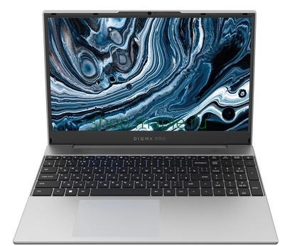 Картинка Ноутбук Digma Pro Breve Ryzen 7 5700U 16Gb SSD512Gb 15.6" IPS FHD Windows 11 Pro silver WiFi BT Cam