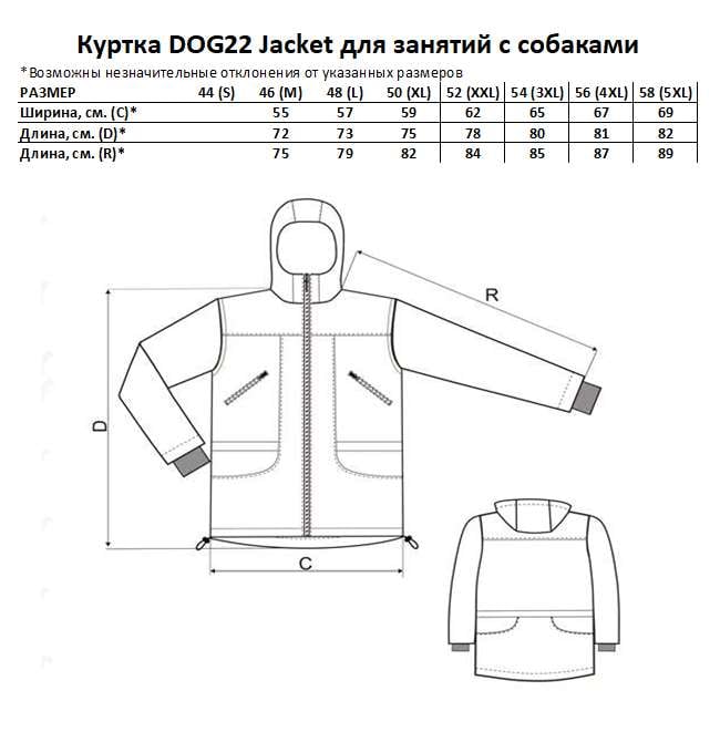 Картинка Куртка DOG22 Jacket для занятий с собаками