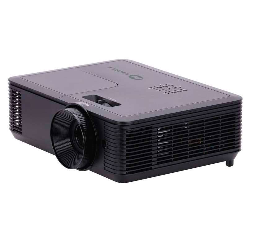 Картинка Проектор Exell EXD101 DLP, 3800 ANSI, XGA (1024x768), 30 000:1, 1.94 - 2.16. Динамик 3 Вт.