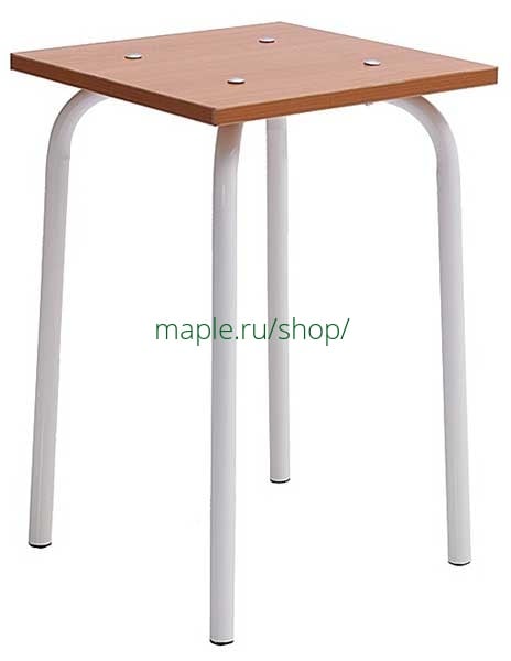 Картинка Табурет ЛДСП 320*320, 16мм, Вишня, м\к серый