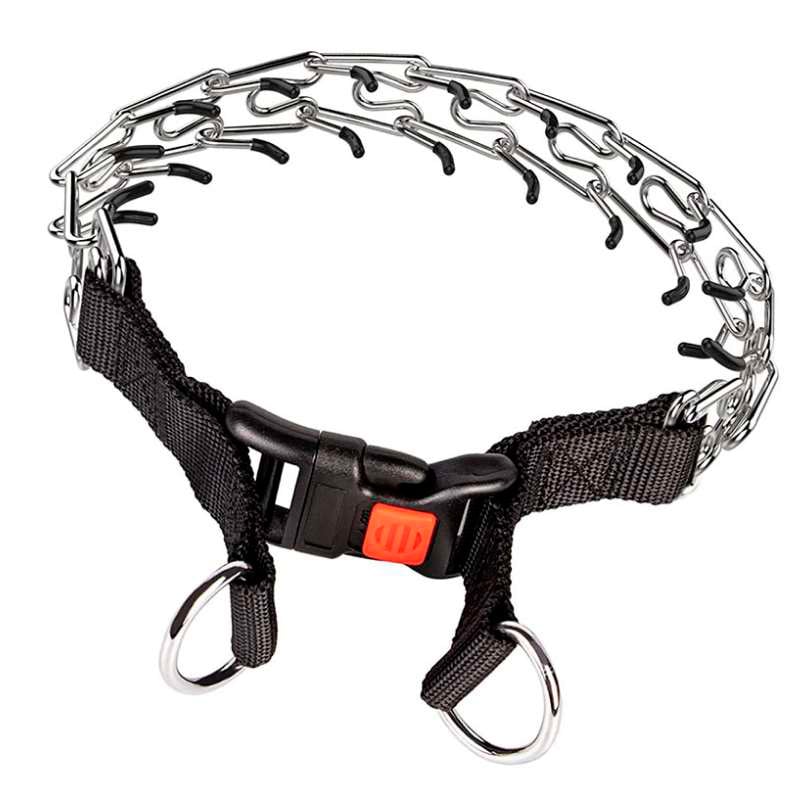 Картинка Ошейник строгий DOG22 проволочный, застежка пластик, защитный наконечник