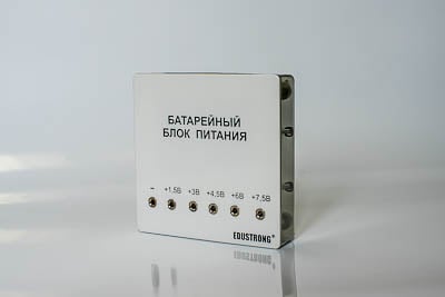 Картинка Батарейный блок питания регулируемый (1,5 - 7,5 В)