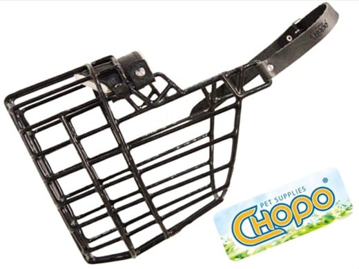 Картинка Намордник CHOPO ЭРДЕЛЬТЕРЬЕР КОБЕЛЬ, металл-пластик
