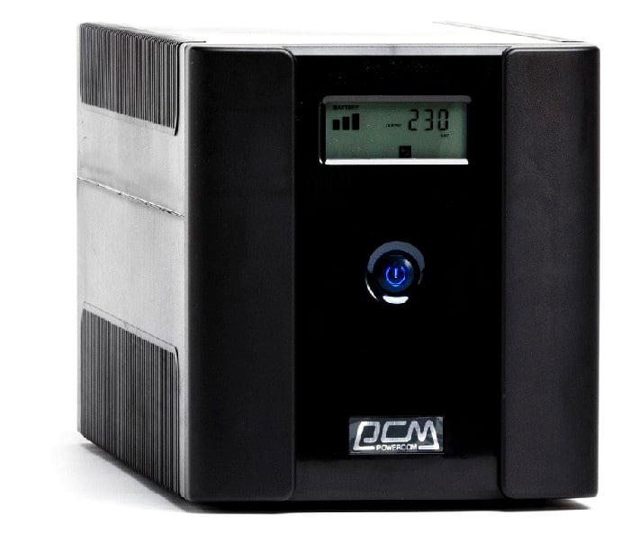 Картинка POWERCOM RAPTOR теперь с LCD-дисплеем