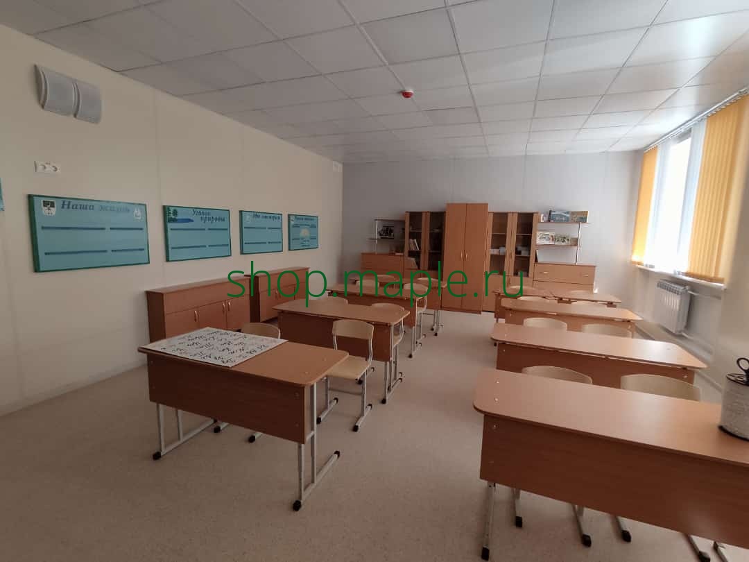 Картинка Стол ученический 2-мест. рег. 3-5 гр. с закругленными углами